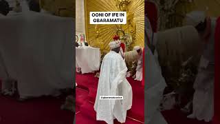 OONI OF IFE VISIT TO GBARAMATU FOR AMASEIKUMOR FESTIVAL IN OPOROZA TOWN, DELTA STATE