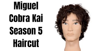 Miguel Cobra Kai Season 5 Hair Tutorial - TheSalonGuy