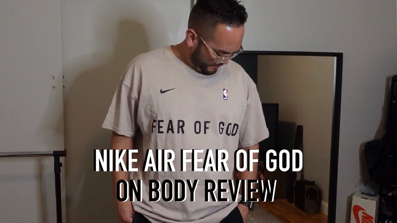 nike nba fear of god shirt