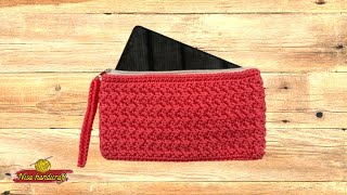 Crochet clutch bag with patterns[ENG&THAI SUB] สอนถักกระเป๋าถือโครเชต์พร้อมแพทเทิร์น