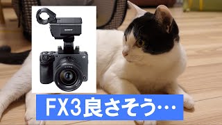 SONYのFX3は相当良さそう…α7sIIIを売って買い換えようかどうしようか