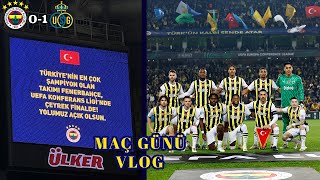 ÇEYREK FİNALDEYİZ | Fenerbahçe - Union Saint-Gilloise | Maç Günü Vlog 4K