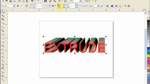 Học Corel Draw căn bản - bài 8 (Có kèm bài tập)