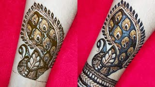 Easy Dulhan Mehndi Design for full hands||New Dulhan Mehandi Design||Bridal Henna Designs