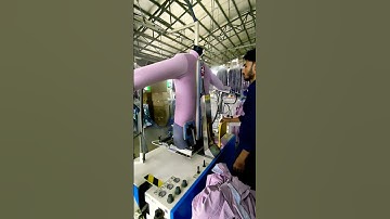 Thumbnail of 💯 Garments Factory 🏭👔👚💥🔥😱💥🔥 Automatic Shirt Ironing #garments #new #how #shorts #short #best #india