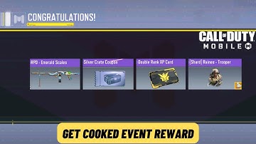 How to Collect Free Epic RPD- Emerald Scales | Season 5 Seasonal 1st Event Get Cooked Full Guide