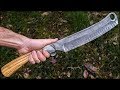 Finishing The "Slavic Razor" forged by MAN AT ARMS