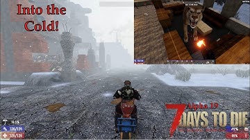 Struggle in the Snow! 7 Days to Die - Alone E13 - Compo Pack Alpha 19.2 - 1 Life challenge