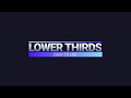 Stylish Dynamic Lower Third - After Effects Template
