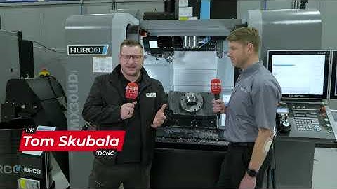 Hurco Open House. On show is the Hurco VMX30UDi, now with 60 tool stations. But what about training?