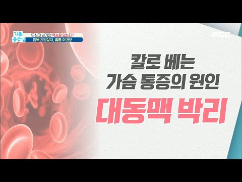 [기분 좋은 날] 칼로 베는 흉통 ＜대동맥 박리＞ 20200324