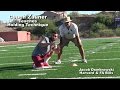 Coach Zauner Teaches Holding Technique For Right & Left Footed Kickers