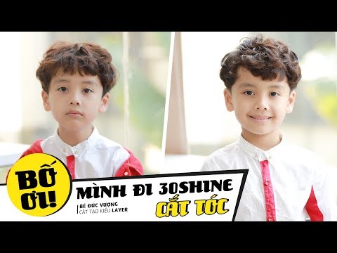 Con Trai Vũ “Sắt” Quỳnh Búp Bê Cắt Tóc Cùng Mẹ Tại 30shine | 30Shine TV