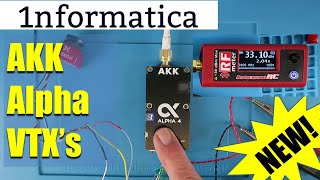 Akk Tech Alpha Fpv 5 8Ghz Vtx Video Transmitter Range New 2024