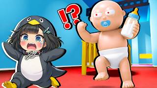 Escape the Daycare as GUGUGAGA Penguin! 😱 (Roblox Obby)