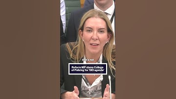 Reform MP SLAMS College of Policing over 