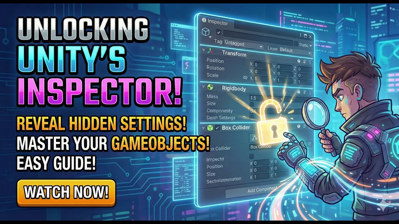 Mastering the Inspector: Unity’s Most Powerful Tool