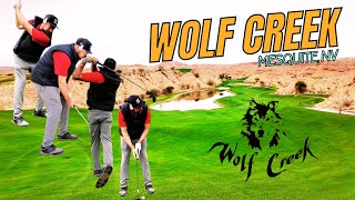 Last Swing In Mesquite 2024! WOLF CREEK! The Best Farewell Round Of Nevada Desert Golf