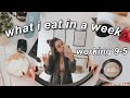 🍋Eating HEALTHY Every Day At My 9-5 Job | What I eat in a week