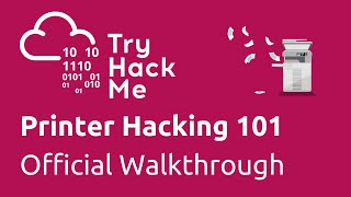 TryHackMe Printer Hacking 101  Walkthrough
