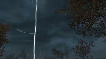 Skyrim VR Mod Showcase - Storm Lightning for SSE and VR (Minty Lightning 2019)