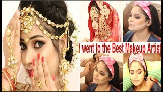 I WENT TO THE BEST REVIEWED *BRIDAL MAKEUP* ARTIST IN INDIA(MUMBAI) ON MY ANNIVERSARY|Be Natural I WENT TO THE BEST REVIEWED *BRIDAL MAKEUP* ARTIST IN INDIA(MUMBAI) ON MY ANNIVERSARY|Be Natural