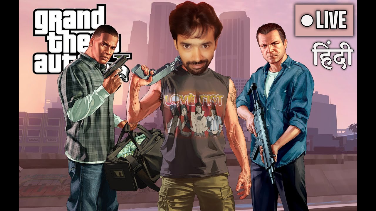 🔴 LIVE late Night GTA 5 Wali Stream | Hindi Gameplay - YouTube
