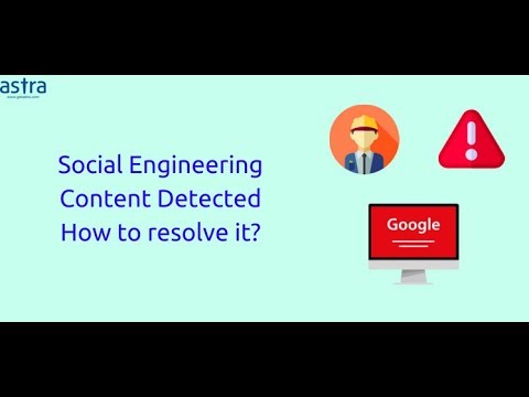 Social Engineering content detected- How to resolve it?