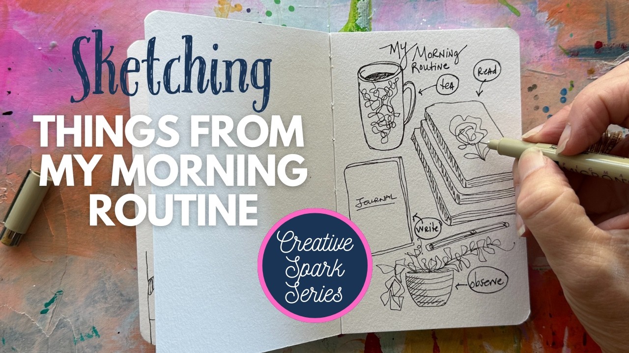 Sketch Your Morning Routine in Simple Shapes - YouTube