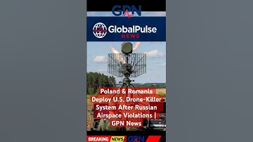 Polen en Roemenië zetten Amerikaans drone-killersysteem in na Russische luchtruimschendingen | GP...