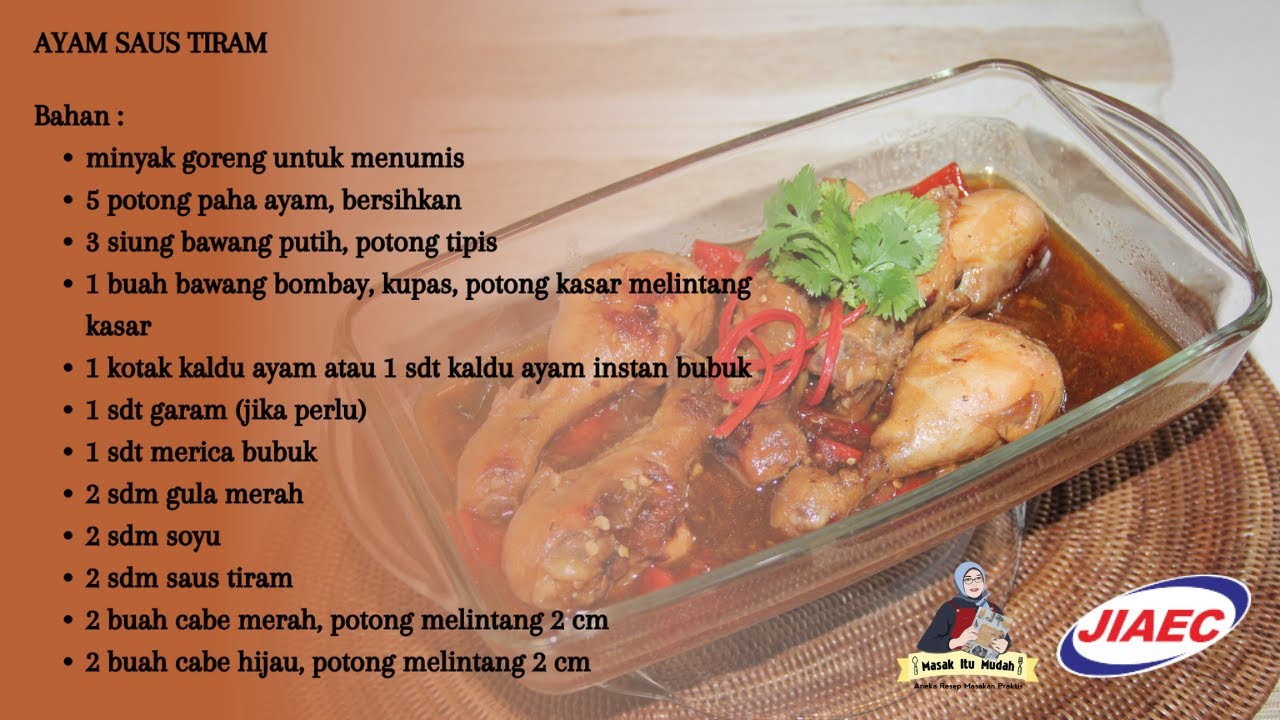 Ayam Saus Tiram - Aneka Resep Masakan Praktis (Eps 18)