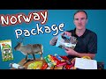 American Receives Amazing Gifts From Norway! Trondheim Pictures - More Snacks & Reindeer Sausage