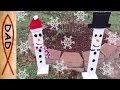 Walk the plank snowman... easiest project ever. ❄ Walk the plank snowman... easiest project ever. ❄
