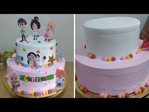 Pastel de cleo y cuquin | cleo and cuquin birthday cake | bolo cleo e