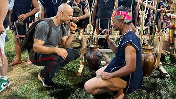 Giao lưu cùng đội cồng chiêng huyện Kông Chro