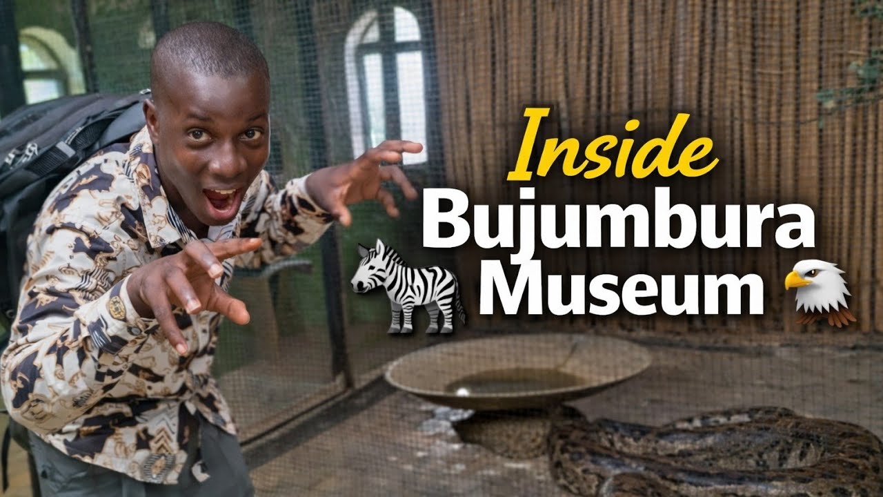 Bujumbura museum tour/discover burundi's animals 