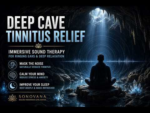 Deep Cave Tinnitus Relief | 1:11:11 Immersive Sound Therapy for Ringing Ears & Deep Relaxation