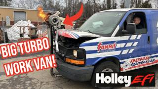 Download lagu INSANE TURBO KIT On The Cleetus Freedom Delivery Van!!