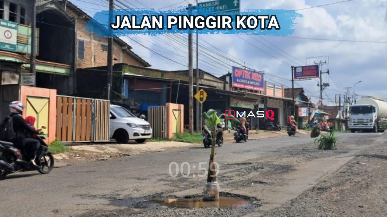 Review Jalan Pinggir Kota Jepara-Bangsri yang Sempat Memakan Korban Jiwa || Update