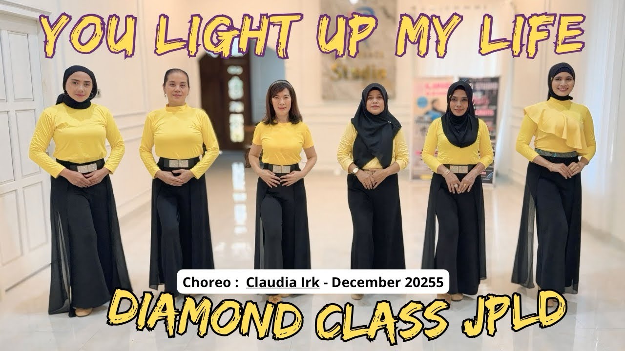 YOU LIGHT UP MY LIFE / Line Dance / Choreo : Claudia Irk - December 2025