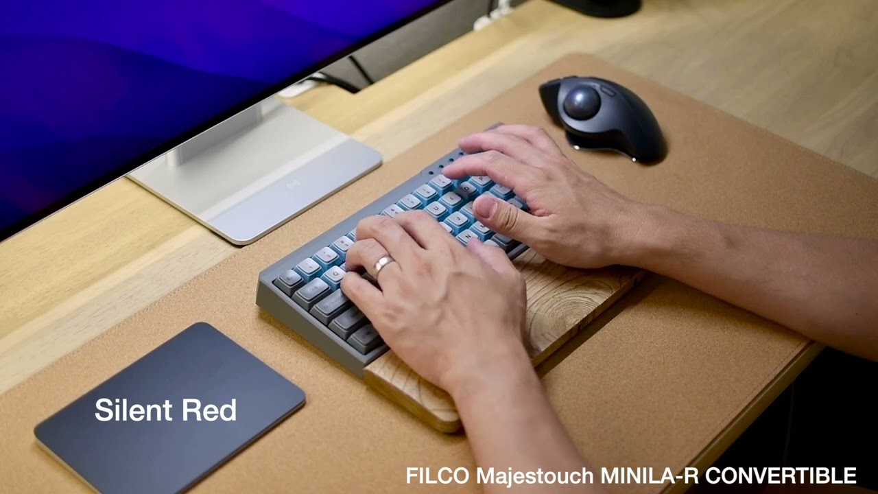 FILCO Majestouch MINILA-R Convertible Silent Red 静音赤軸 打鍵音 TypeSound｜レビュー動画