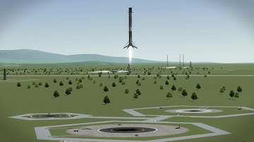 Falcon 9 RTLS Landing | KSP - kOS