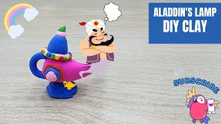 How To Make Aladdins Magic Lamp Easy Diy Clay Craft For Kids