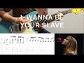 Måneskin - I WANNA BE YOUR SLAVE (guitar cover with tabs & chords)