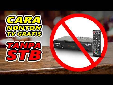 NONTON TV DIGITAL GRATIS TANPA PAKAI STB SET TOP BOX