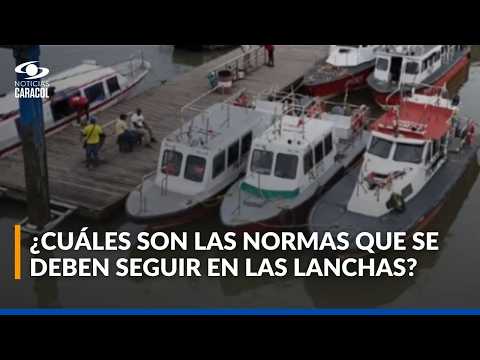 Ojo turistas en Colombia: recomendaciones para evitar accidentes en lanchas durante semana de receso