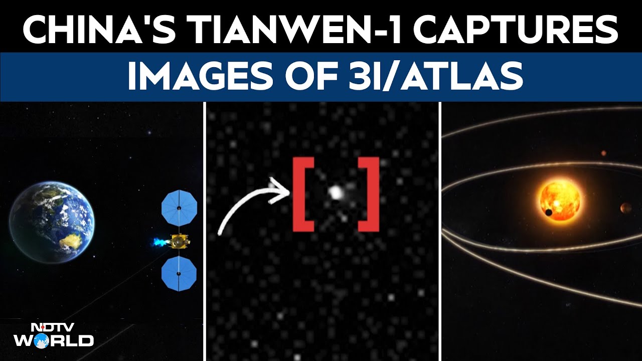 3I/ATLAS | China's Mars Orbiter Captures Images Of Interstellar Object 3I/ATLAS