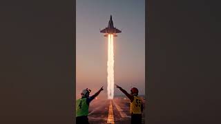 Fighter Jet Aborts Landing at the Last Possible Second 😳✈️
