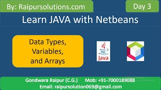 Free Java classes: Day-3: Data Types