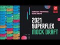 Fantasy Football Game Show: 2021 Superflex Redraft Mock Draft